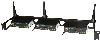 Kit 19" 1U x 3 DIAL-101/.